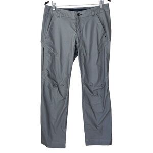 Arc’teryx Trim Fit Pants Women’s Size 12 Reflective Pockets Gray Activewear